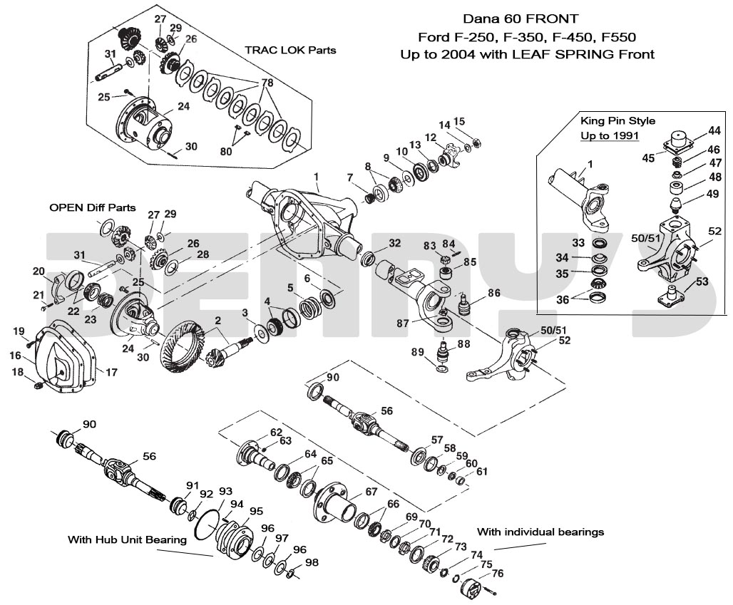 Dodge dana 60 front axle parts diagram pdf