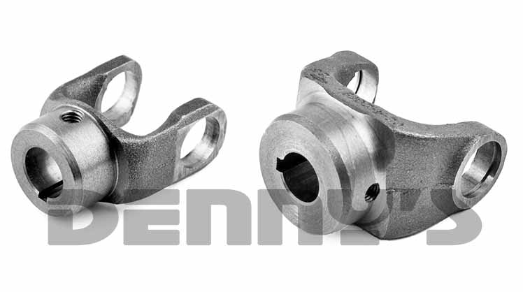 PTO End Yokes for Round Shaft with keyway at Denny's Driveshafts