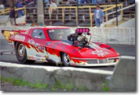 Mike Janis Pro Mod Race Car - Denny's Nitrous Ready Driveshafts