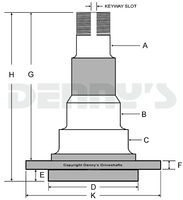 Dana Spicer 707341X SPINDLE fits 1993 to 1994-1/2 Ford Explorer w