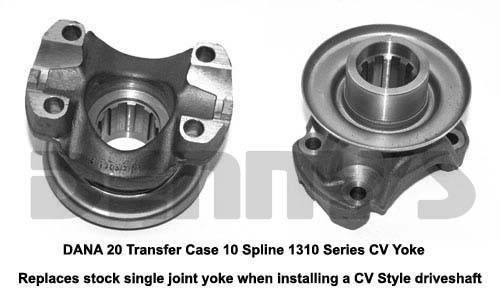 DANA 18 - DANA 20 - 10 SPLINE