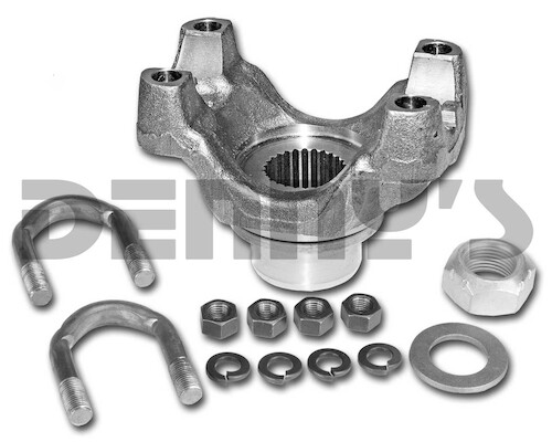 6011125 Pinion Yoke FORGED 1350 series U-Bolt style 26 splines fits Dana 50 IFS front or rear end 