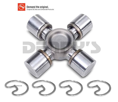 AAM 74081555 Driveshaft Universal Joint 1555 series fits DODGE 2500/3500 AAM Rear Driveshaft with Outside Snap Rings