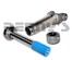 250083-63 Spline and Slip yoke set 1310 series fits 2.5 inch 0.083 wall steel tube allows maximum 4 inches of slip travel